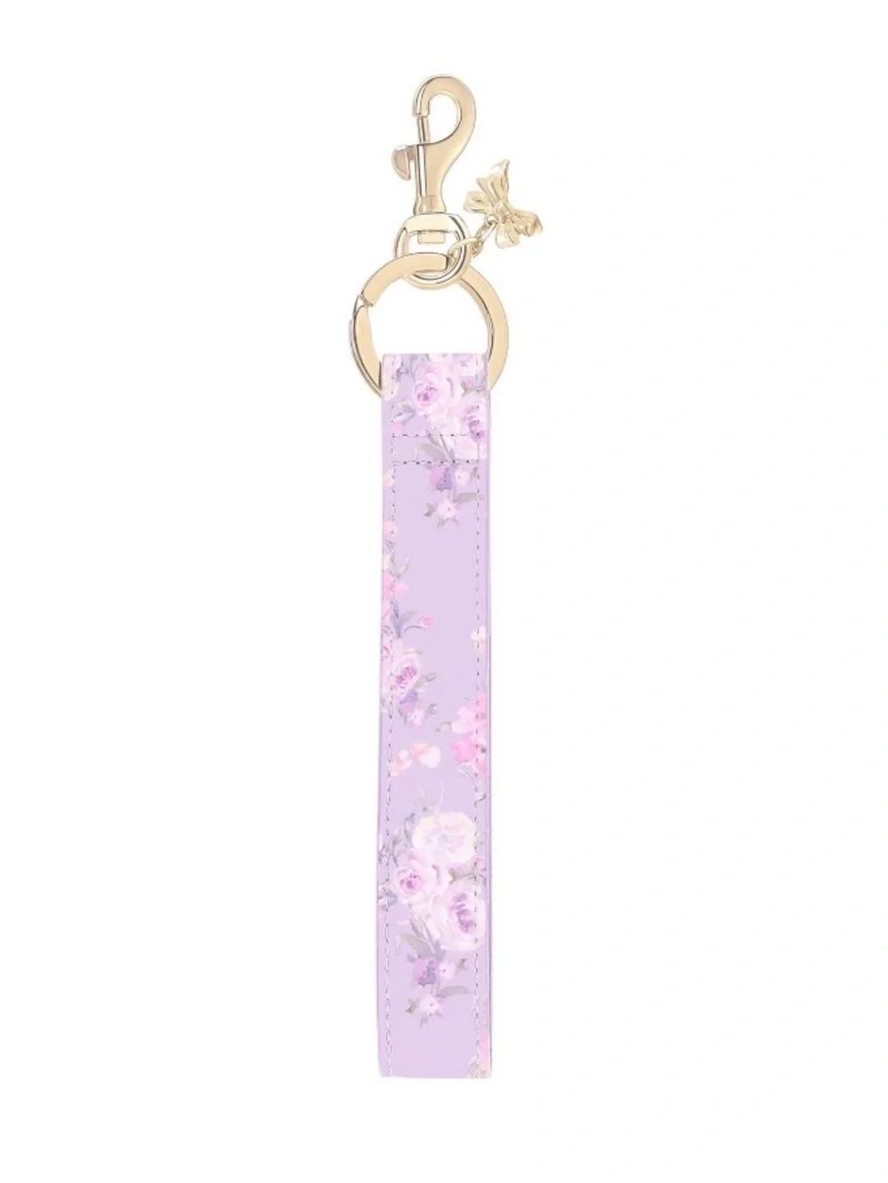 LoveShackFancy x Target Hibiscus Case-Mate Happy Thoughts PU Keychain Strap